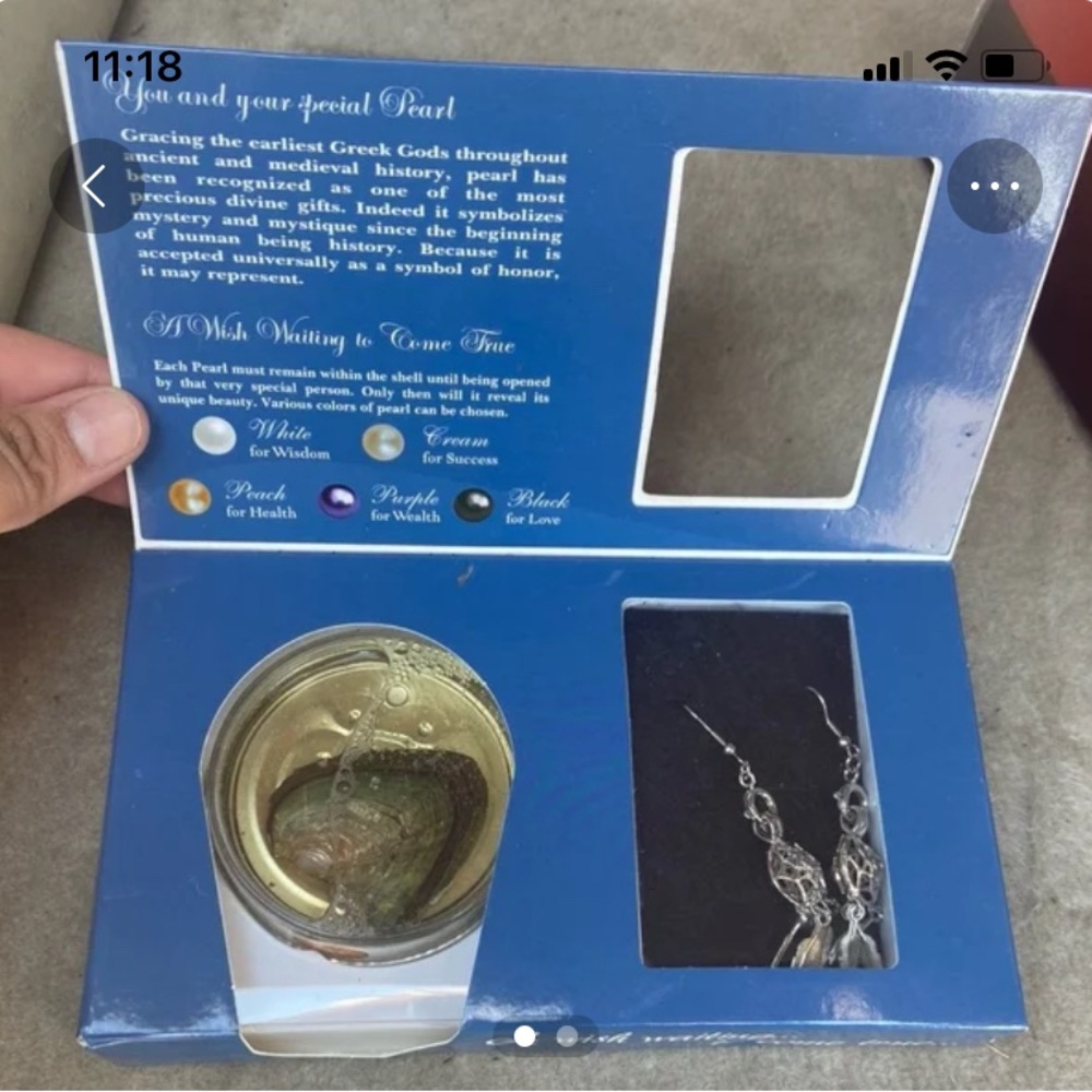 Elegant Pearl Wish Kit with Silver Necklace